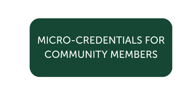 Button for micro-credentials for community members.