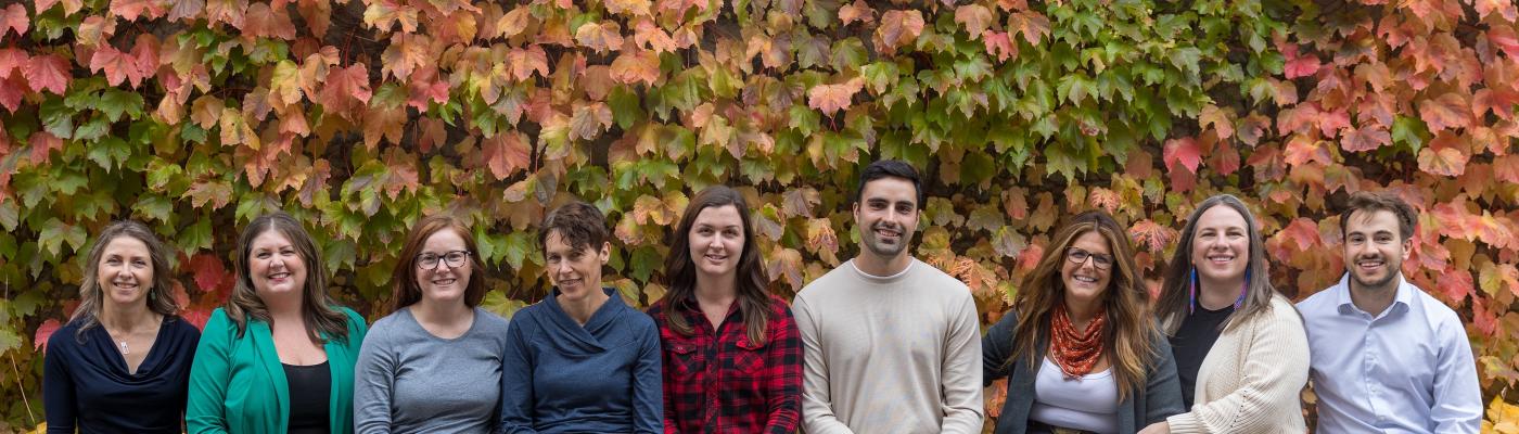 Group photo of Academic Advising Team