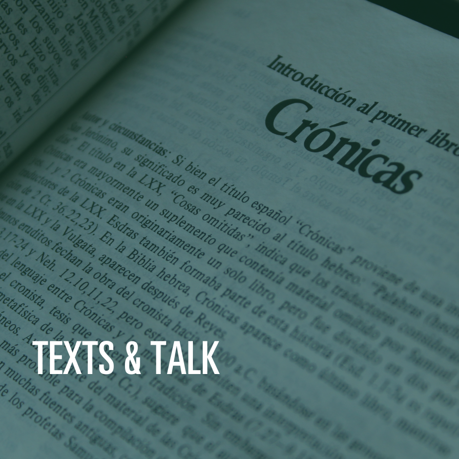 Texts & Talk