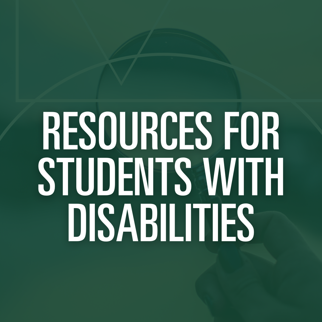 Resources for Students with Disabilities