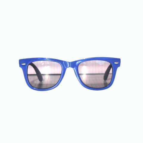 Blue sun glasses