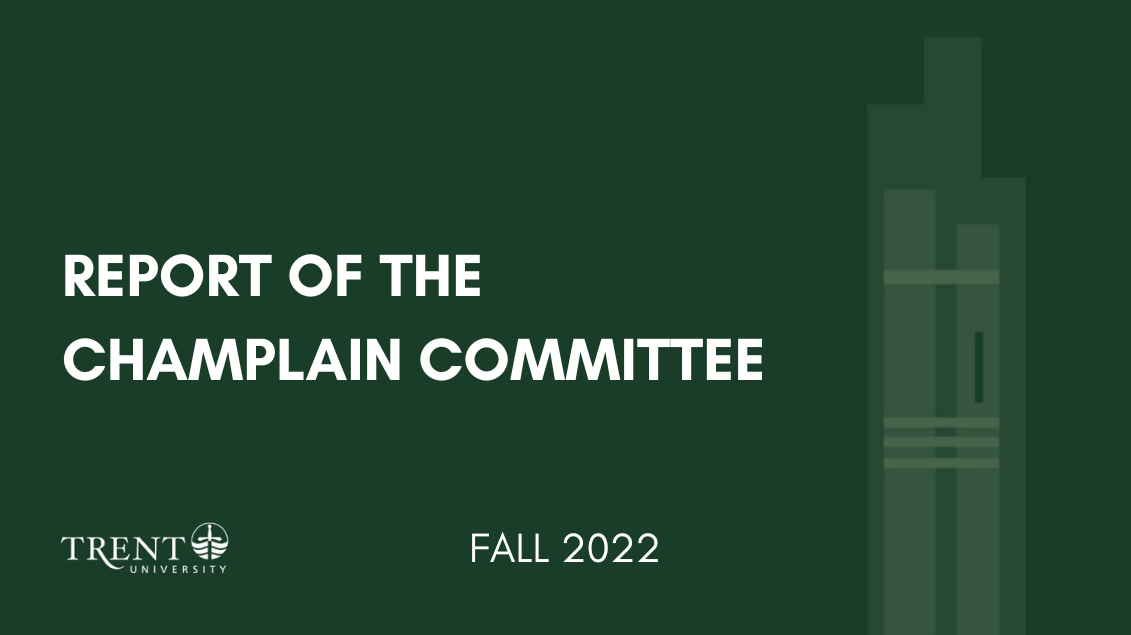 Report of the Champlain Committee