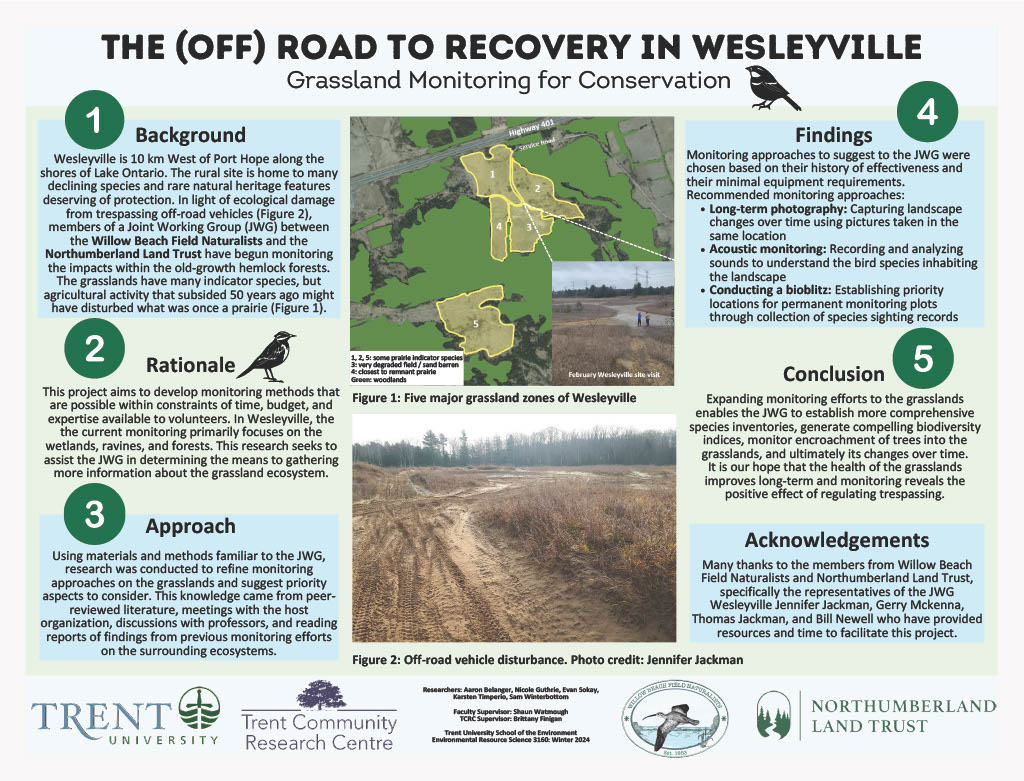 #6105: Monitoring of Ecological Recovery in Wesleyville (Northumberland County, ON)