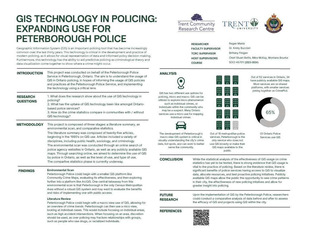 #6109: Exploring Use of GIS Technology in Policing