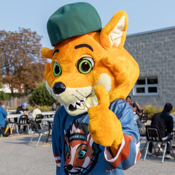 Meet Finn the Fox, Trent Durham's mascot