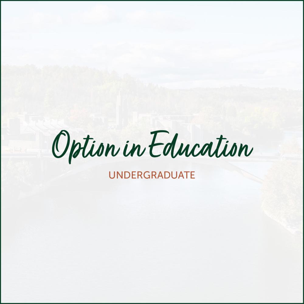 Option in Education