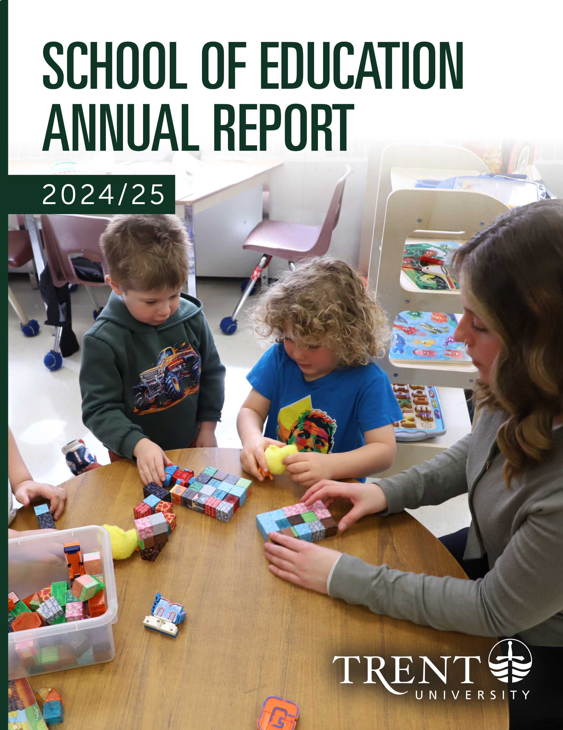 Cover of Education Annual Report for 2024-2025