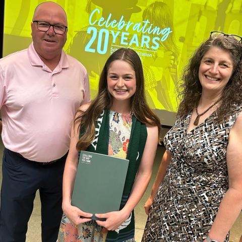 Greenley Award Recipient Jillian Facchin