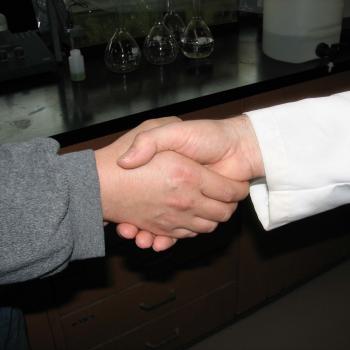 A handshake