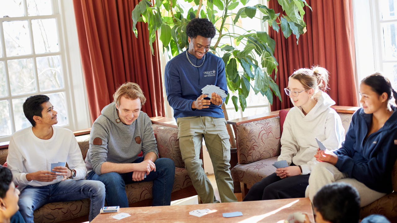 Group of Trent students.