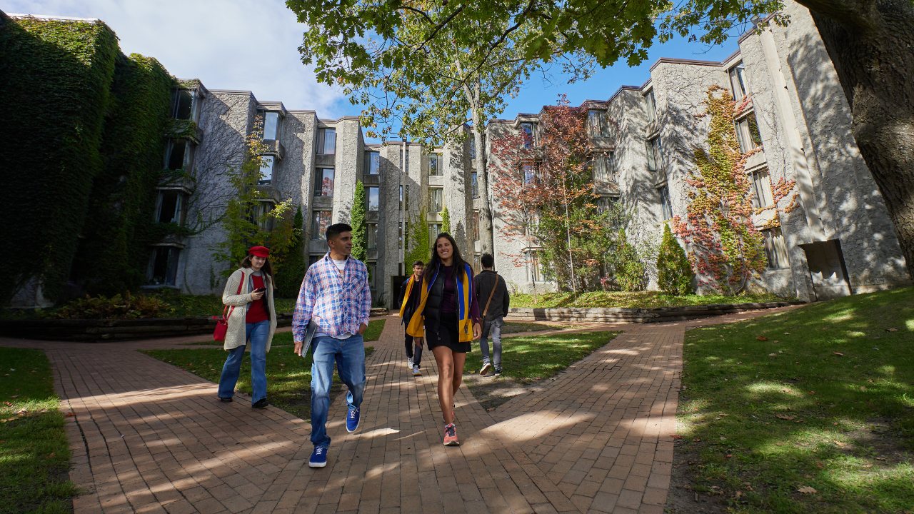 Group of Trent students.