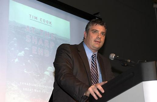 Canadian War Historian and award winning writer, Dr. Tim Cook recalls his time within Trent's 