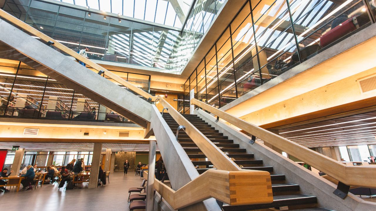 The Bata Library Stairs