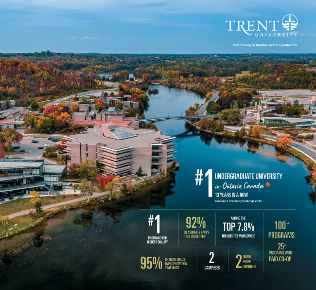 Cover of Trent's International 2024 Viewbook